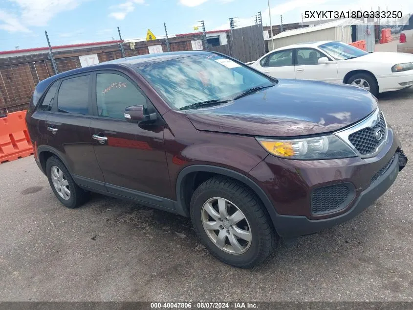 5XYKT3A18DG333250 2013 Kia Sorento Lx