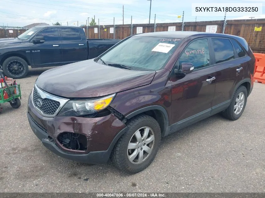 5XYKT3A18DG333250 2013 Kia Sorento Lx