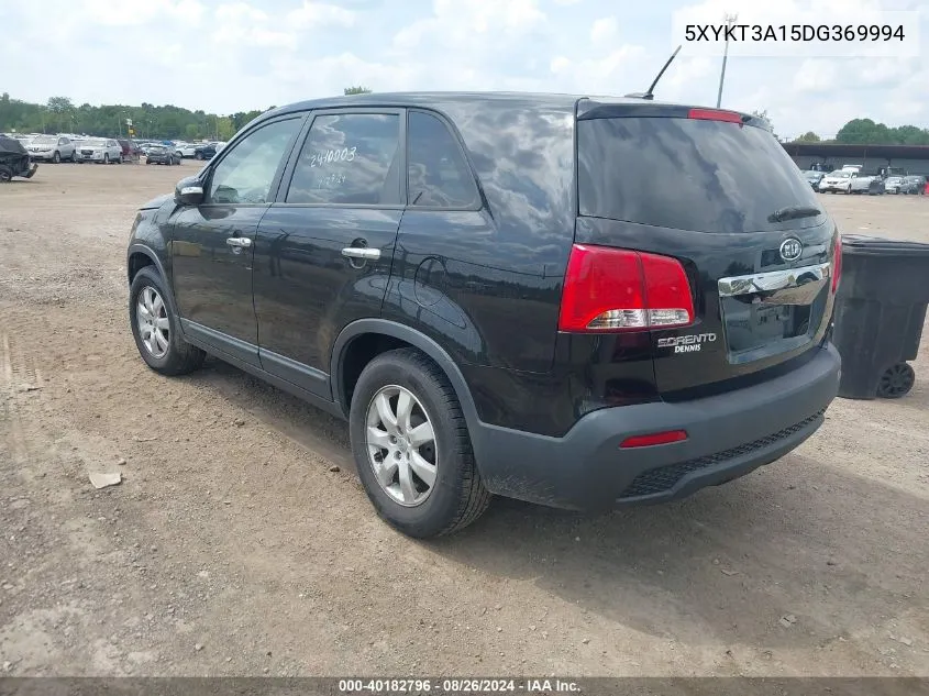 5XYKT3A15DG369994 2013 Kia Sorento Lx