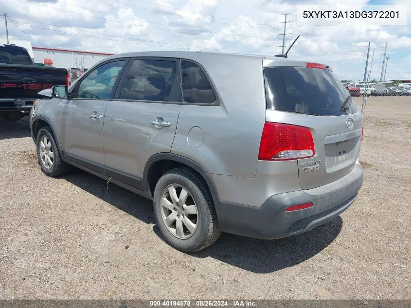 5XYKT3A13DG372201 2013 Kia Sorento Lx