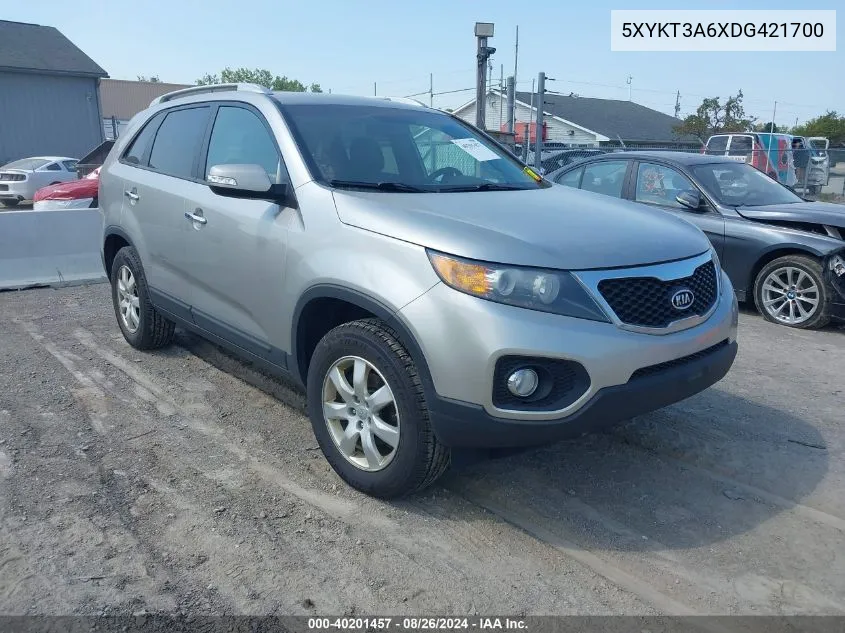 5XYKT3A6XDG421700 2013 Kia Sorento Lx