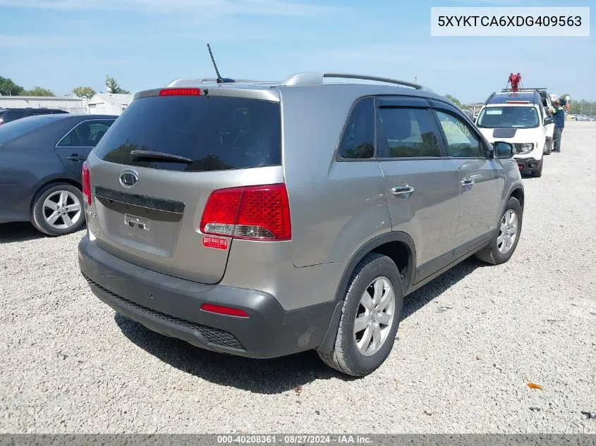 5XYKTCA6XDG409563 2013 Kia Sorento Lx