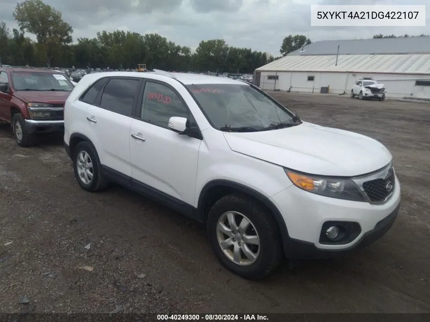 5XYKT4A21DG422107 2013 Kia Sorento Lx V6