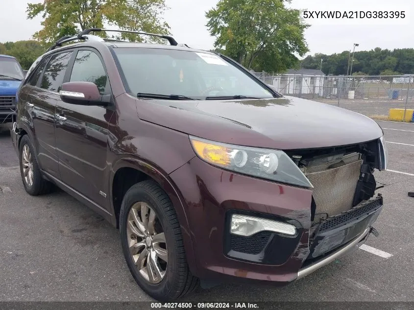 5XYKWDA21DG383395 2013 Kia Sorento Sx