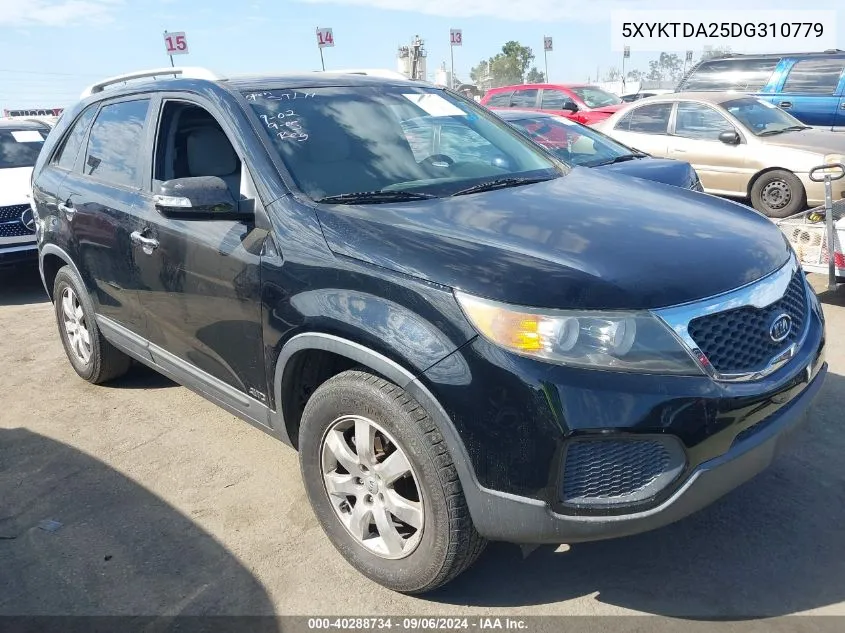 5XYKTDA25DG310779 2013 Kia Sorento Lx V6