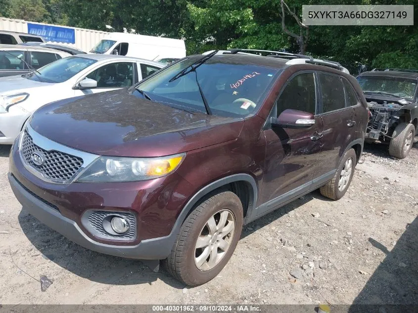 5XYKT3A66DG327149 2013 Kia Sorento Lx