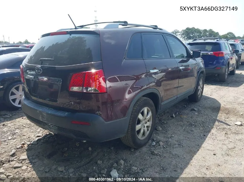 5XYKT3A66DG327149 2013 Kia Sorento Lx