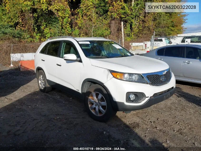 5XYKTCA62DG322028 2013 Kia Sorento Lx