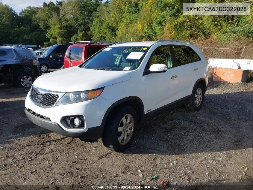 5XYKTCA62DG322028 2013 Kia Sorento Lx