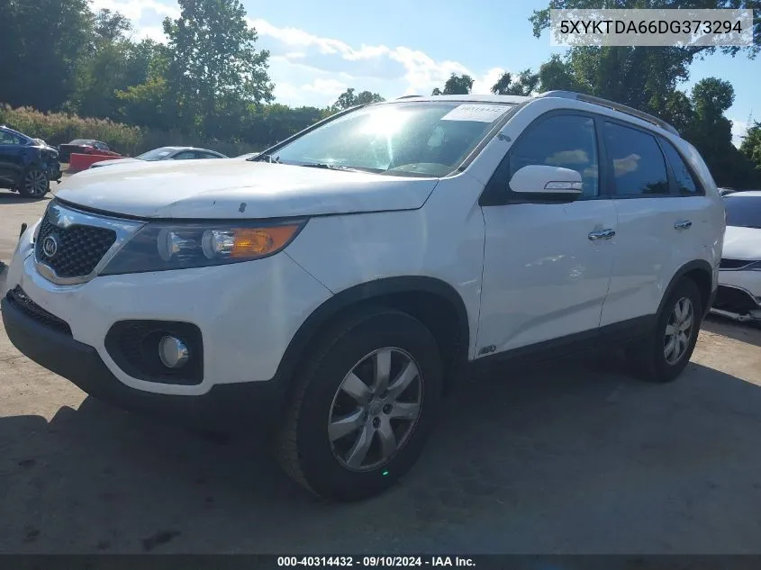 2013 Kia Sorento Lx VIN: 5XYKTDA66DG373294 Lot: 40314432