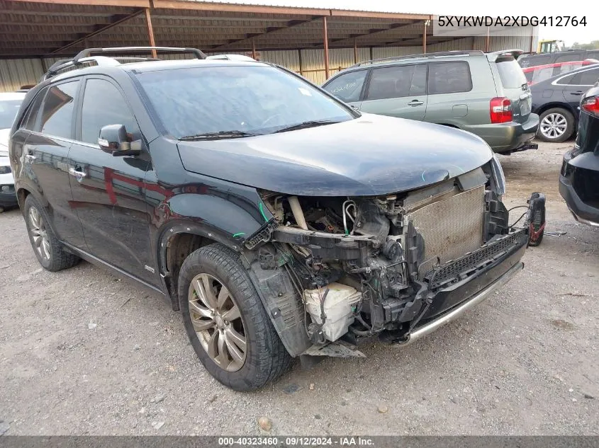 5XYKWDA2XDG412764 2013 Kia Sorento Sx