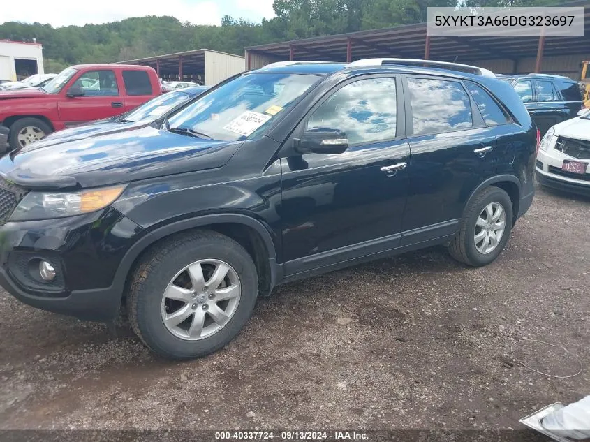 2013 Kia Sorento Lx VIN: 5XYKT3A66DG323697 Lot: 40337724