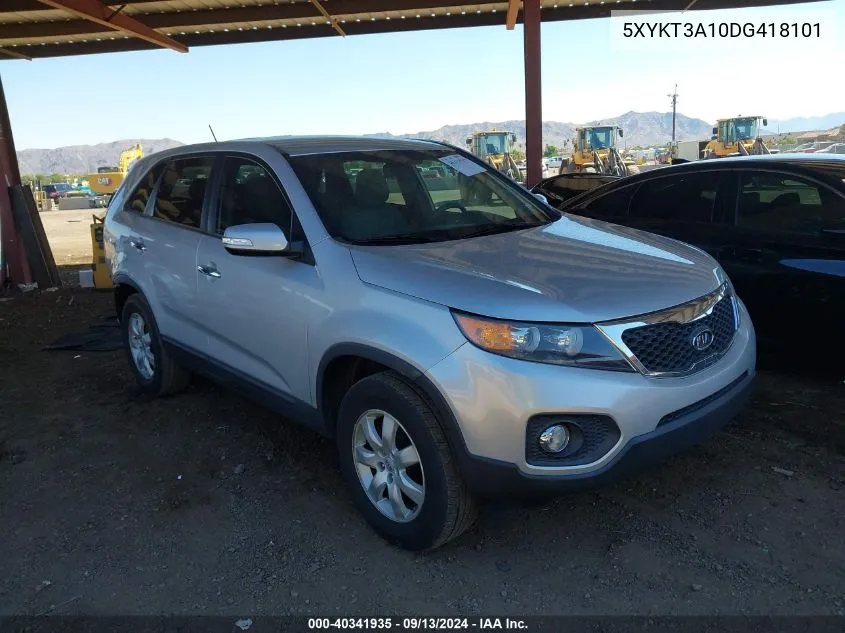 5XYKT3A10DG418101 2013 Kia Sorento Lx