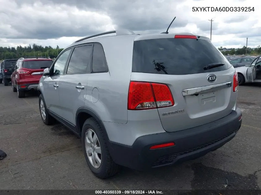 5XYKTDA60DG339254 2013 Kia Sorento Lx