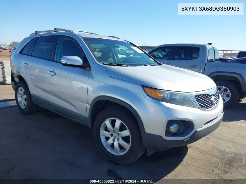 5XYKT3A68DG350903 2013 Kia Sorento Lx