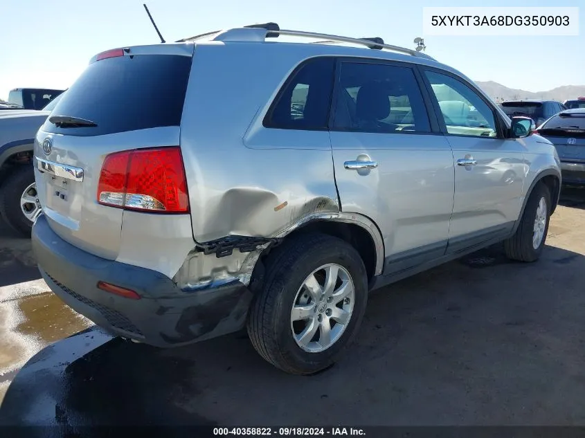 5XYKT3A68DG350903 2013 Kia Sorento Lx