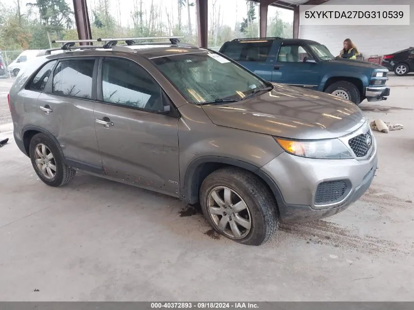 5XYKTDA27DG310539 2013 Kia Sorento Lx V6