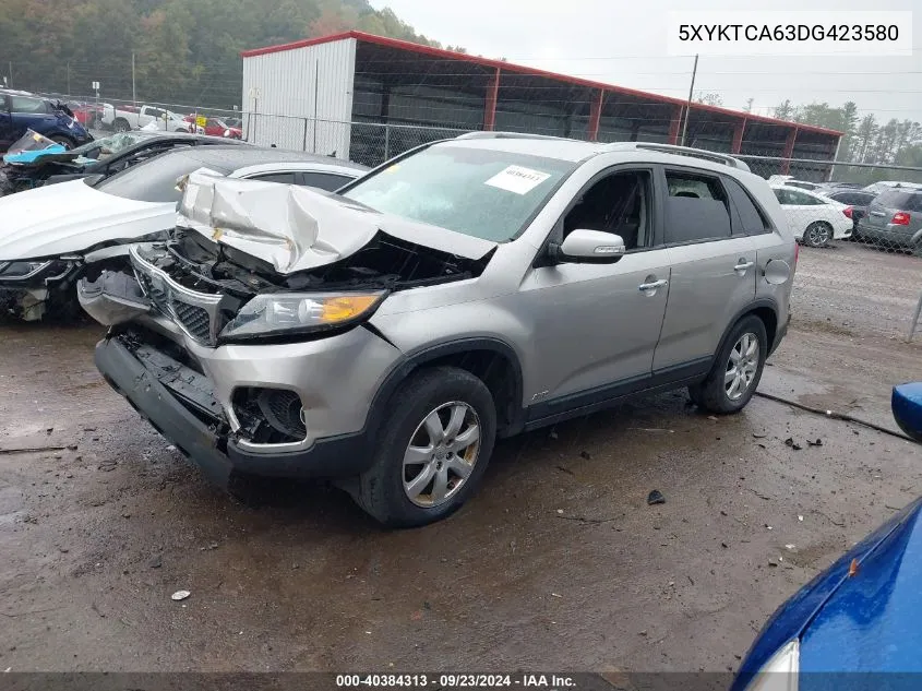 5XYKTCA63DG423580 2013 Kia Sorento Lx