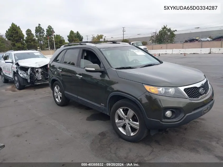 2013 Kia Sorento Ex VIN: 5XYKUDA65DG334287 Lot: 40385532