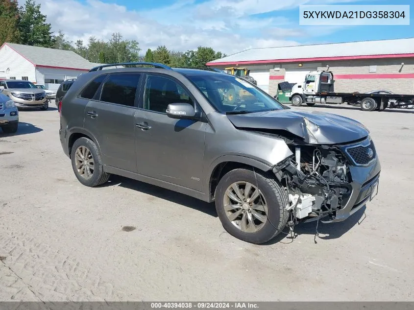 5XYKWDA21DG358304 2013 Kia Sorento Sx V6