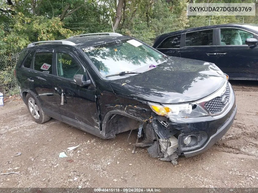 5XYKUDA27DG363769 2013 Kia Sorento Ex V6