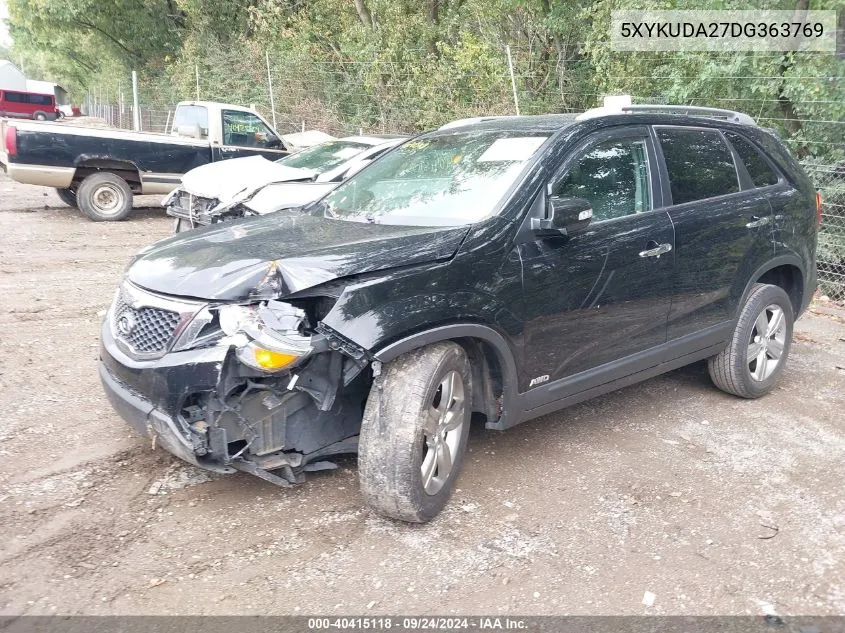 5XYKUDA27DG363769 2013 Kia Sorento Ex V6