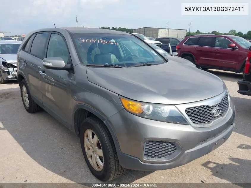 5XYKT3A13DG372411 2013 Kia Sorento Lx