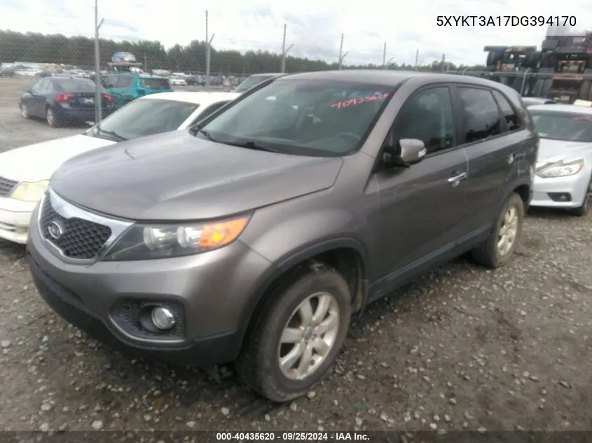 5XYKT3A17DG394170 2013 Kia Sorento Lx