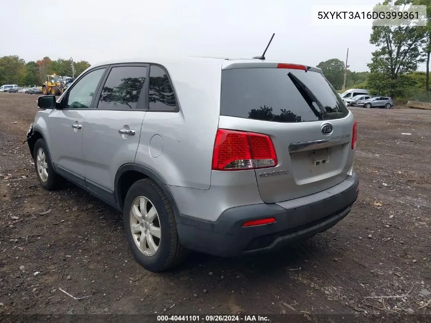 5XYKT3A16DG399361 2013 Kia Sorento Lx