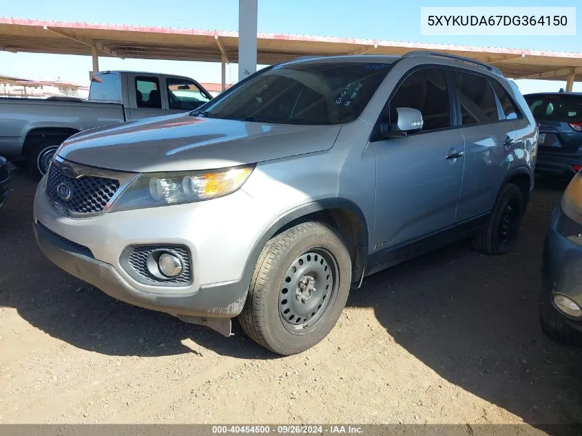 5XYKUDA67DG364150 2013 Kia Sorento Ex