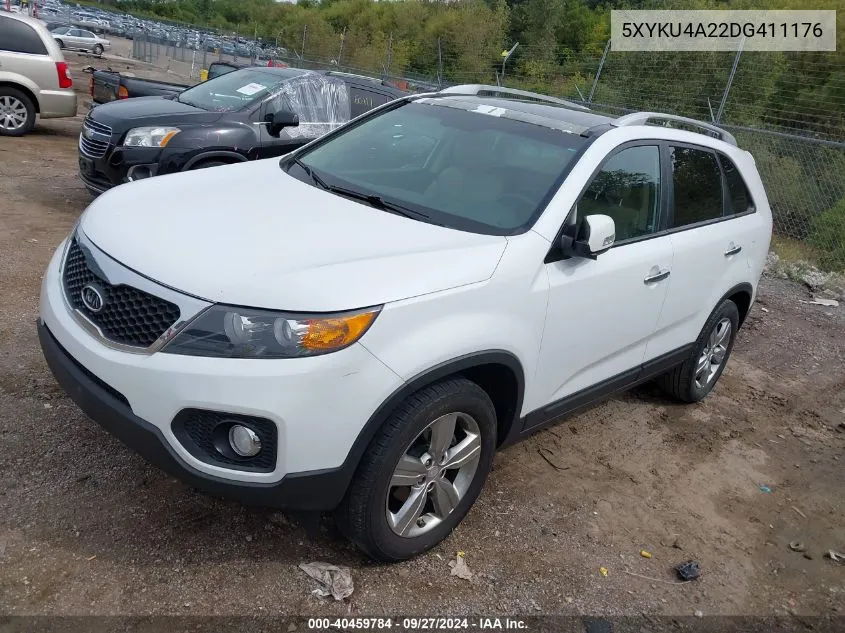 5XYKU4A22DG411176 2013 Kia Sorento Ex V6