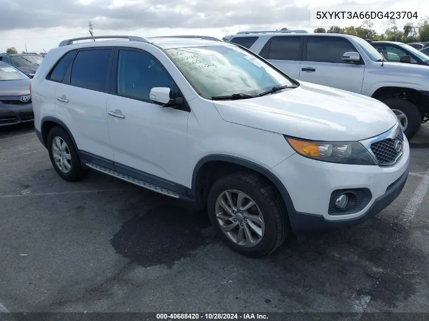 2013 Kia Sorento Lx VIN: 5XYKT3A66DG423704 Lot: 40688420