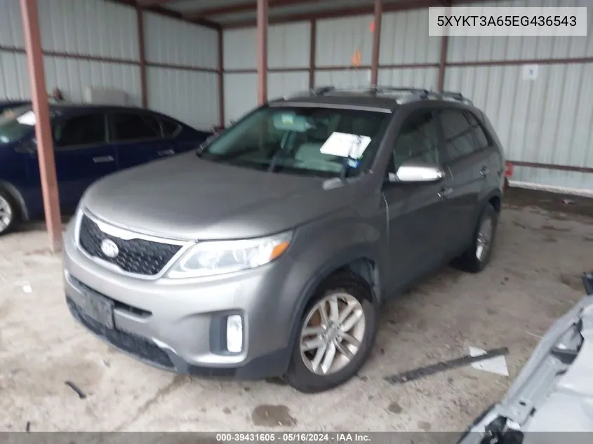 5XYKT3A65EG436543 2014 Kia Sorento Lx