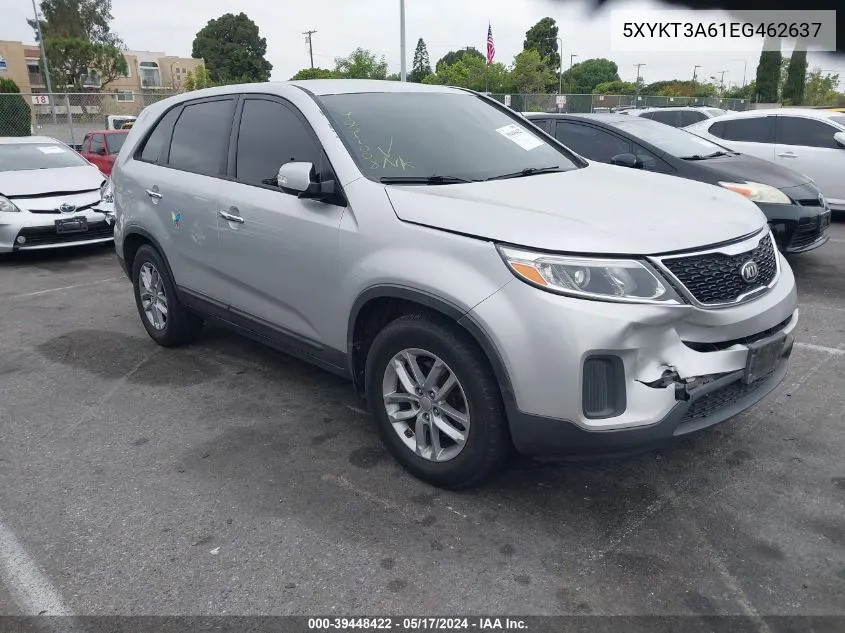 2014 Kia Sorento Lx VIN: 5XYKT3A61EG462637 Lot: 39448422