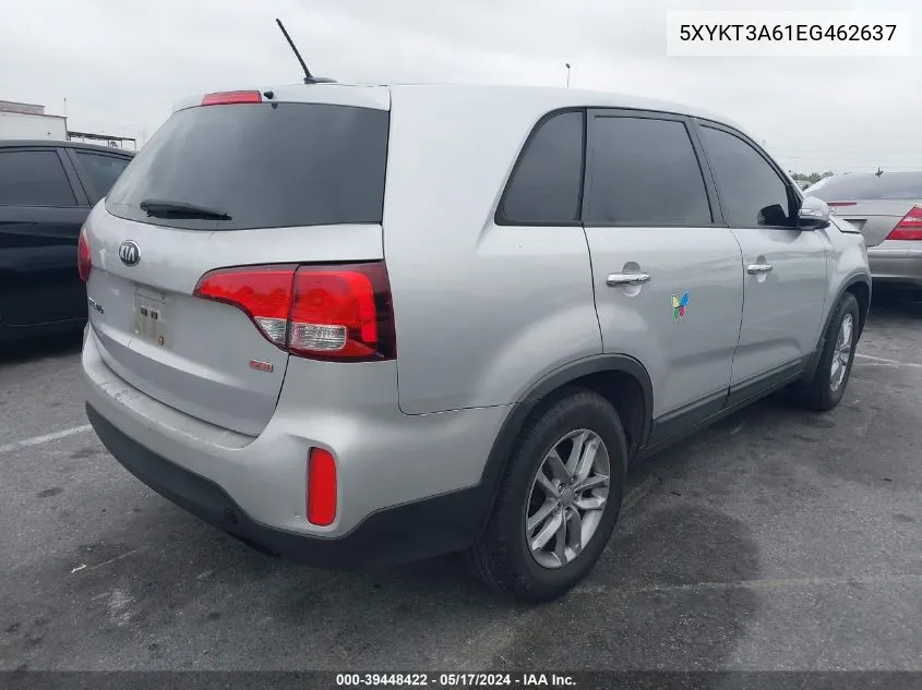 5XYKT3A61EG462637 2014 Kia Sorento Lx