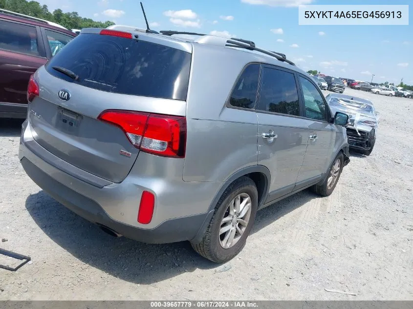 5XYKT4A65EG456913 2014 Kia Sorento Lx