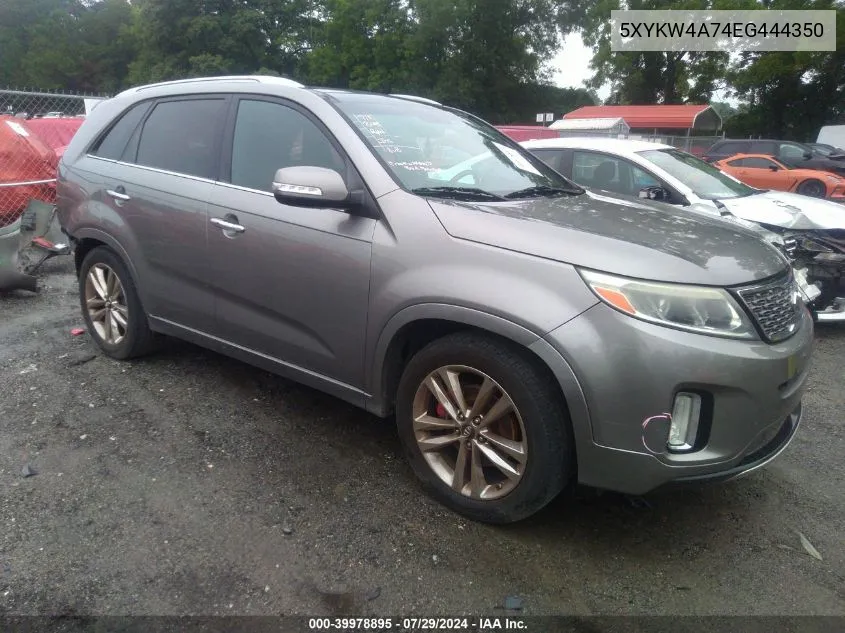 5XYKW4A74EG444350 2014 Kia Sorento Sx/Sx Limited