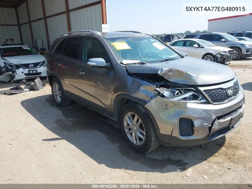 5XYKT4A77EG480915 2014 Kia Sorento Lx