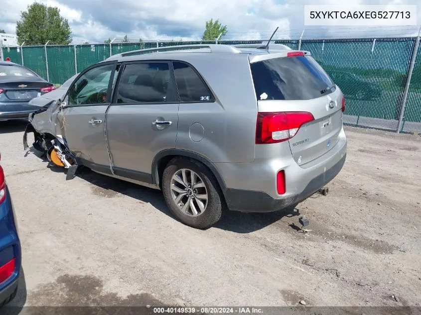 2014 Kia Sorento Lx VIN: 5XYKTCA6XEG527713 Lot: 40149539