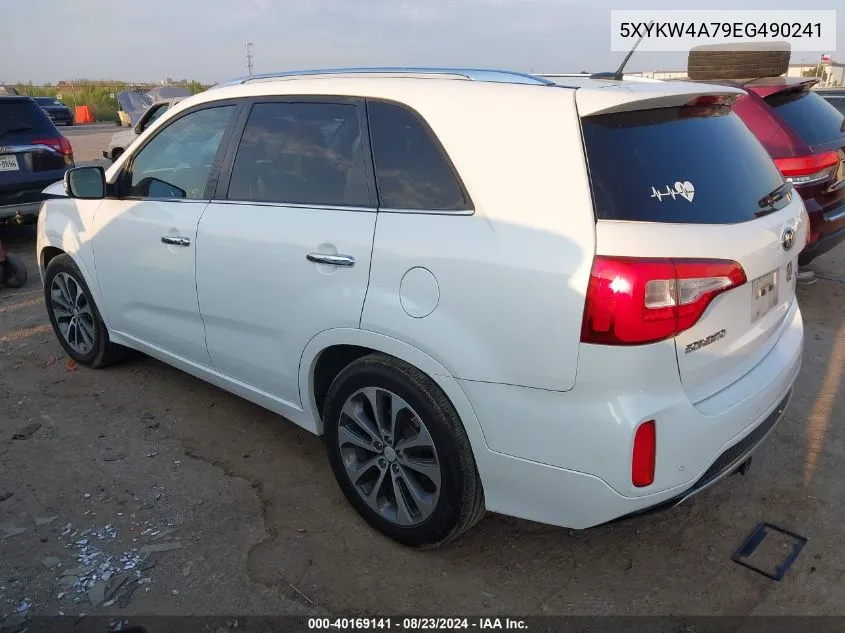 5XYKW4A79EG490241 2014 Kia Sorento Sx