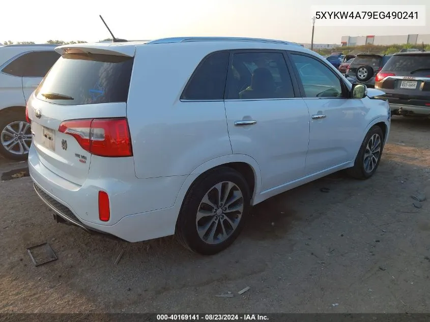 5XYKW4A79EG490241 2014 Kia Sorento Sx