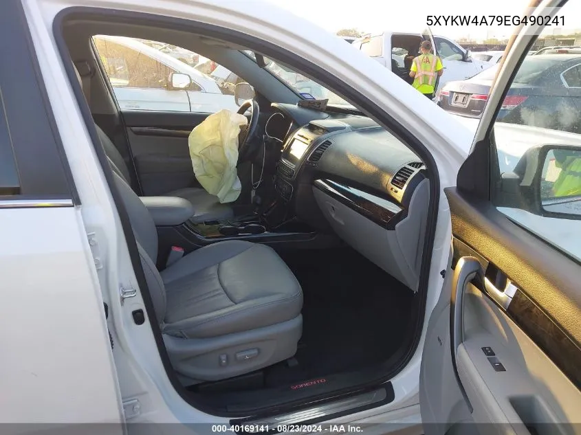 5XYKW4A79EG490241 2014 Kia Sorento Sx