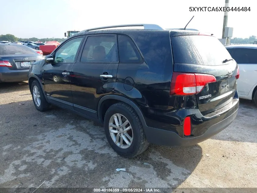 5XYKTCA6XEG446484 2014 Kia Sorento Lx