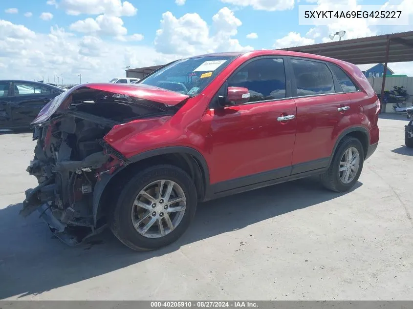 5XYKT4A69EG425227 2014 Kia Sorento Lx