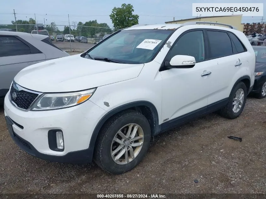 5XYKTCA69EG450476 2014 Kia Sorento Lx