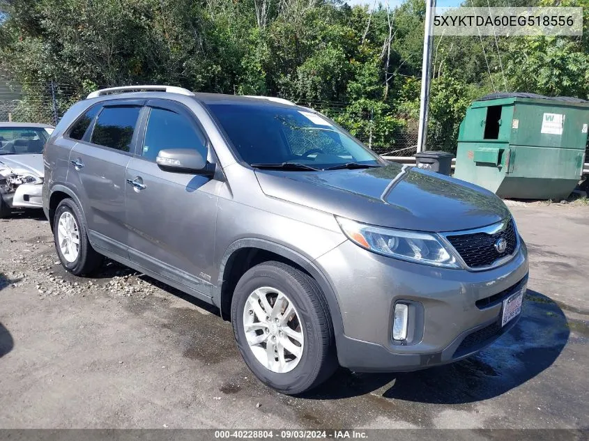 5XYKTDA60EG518556 2014 Kia Sorento Lx