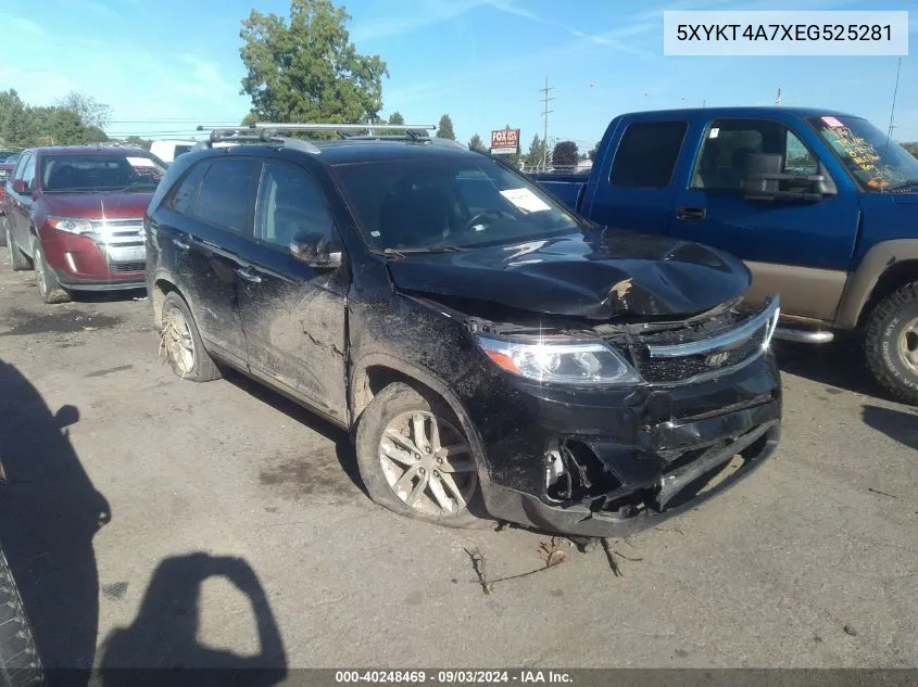 5XYKT4A7XEG525281 2014 Kia Sorento Lx V6