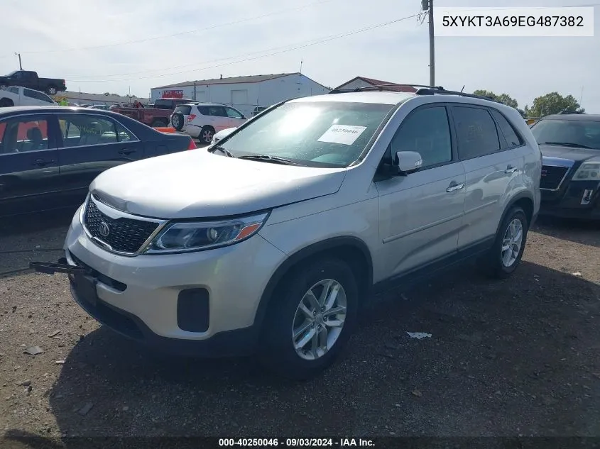 5XYKT3A69EG487382 2014 Kia Sorento Lx