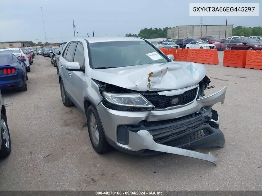 5XYKT3A66EG445297 2014 Kia Sorento Lx