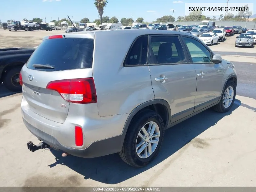 5XYKT4A69EG425034 2014 Kia Sorento Lx